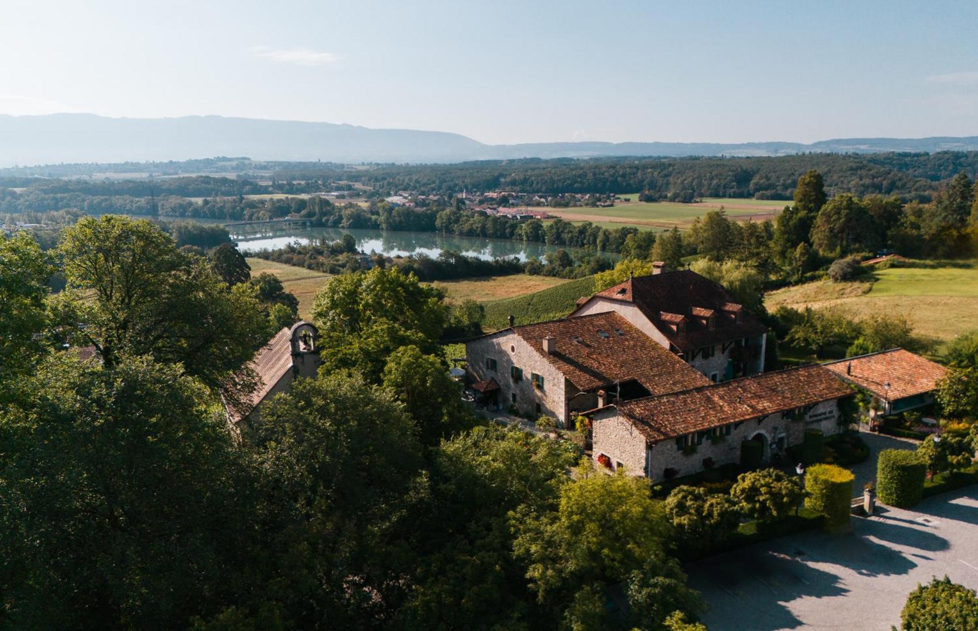 Domaine De Chateauvieux Hotel Peney Dessus Exterior photo